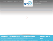 Tablet Screenshot of froidis.com